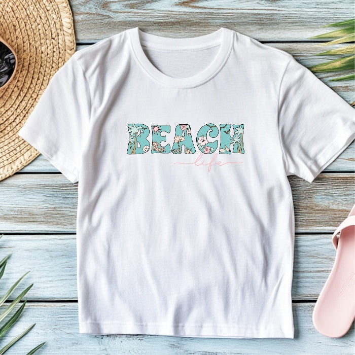 Summer T shirt Beach Life