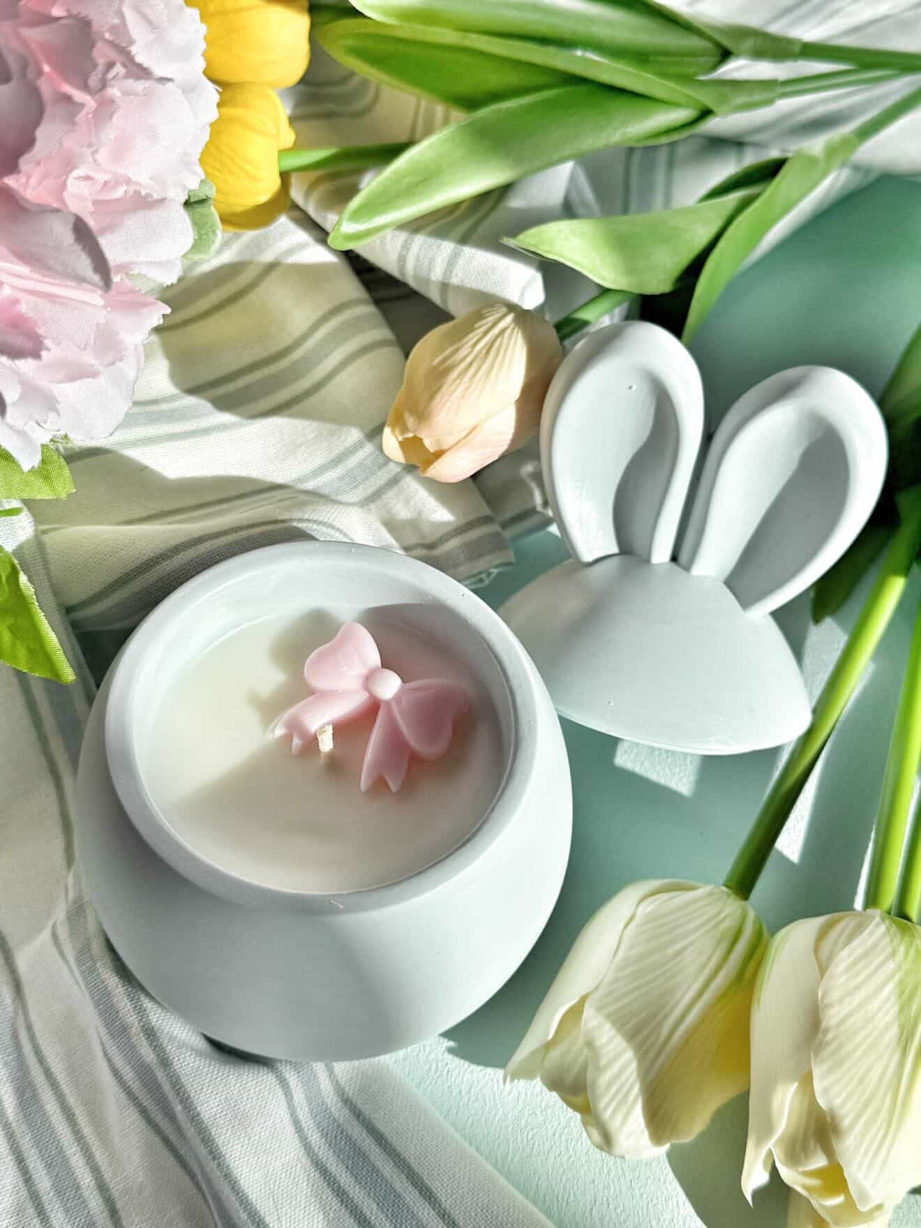 Bunny Candle Collaboration with Lili Moonshine