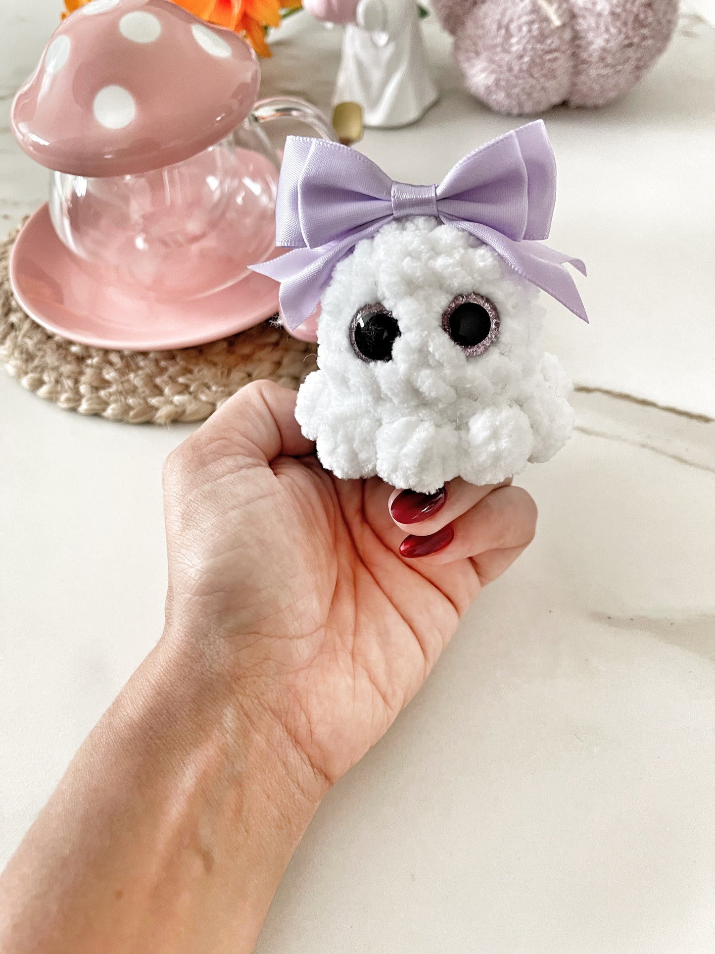Mushroom Cup Set with Mini Ghost – Limited Edition