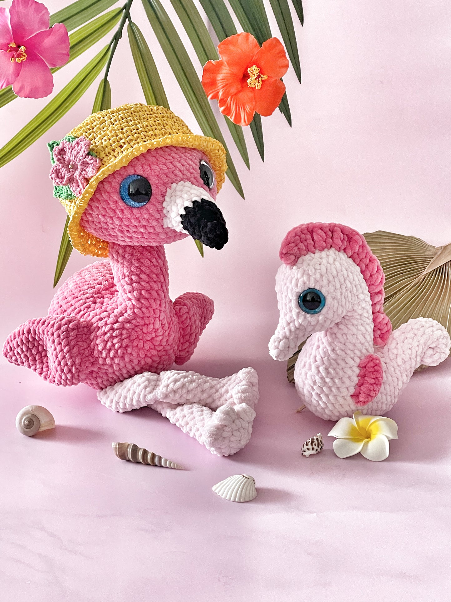 Seahorse plushie