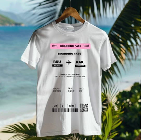 Boarding Pass T-shirt