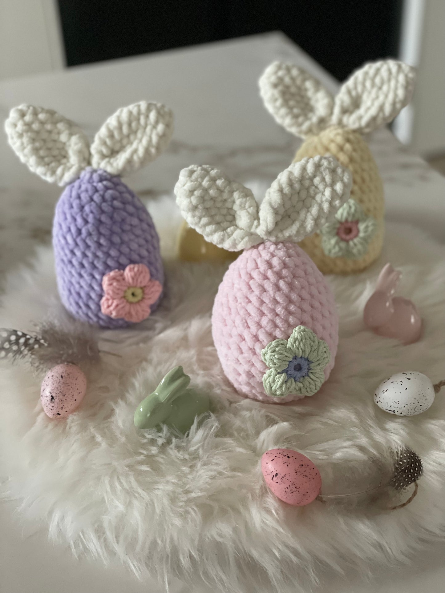 Bunny Easter eggs PDF PATTERN