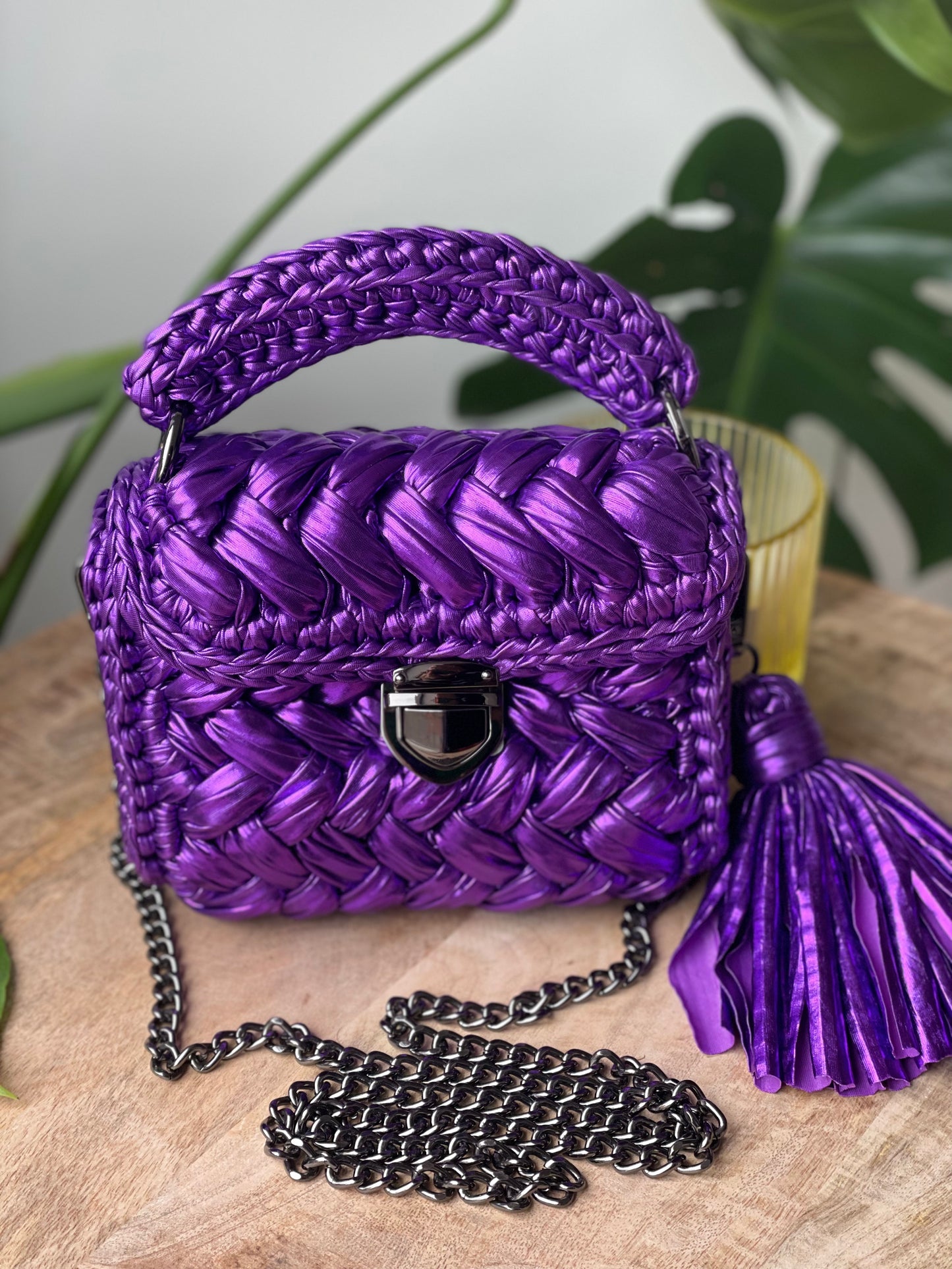 Metallic bag Rio