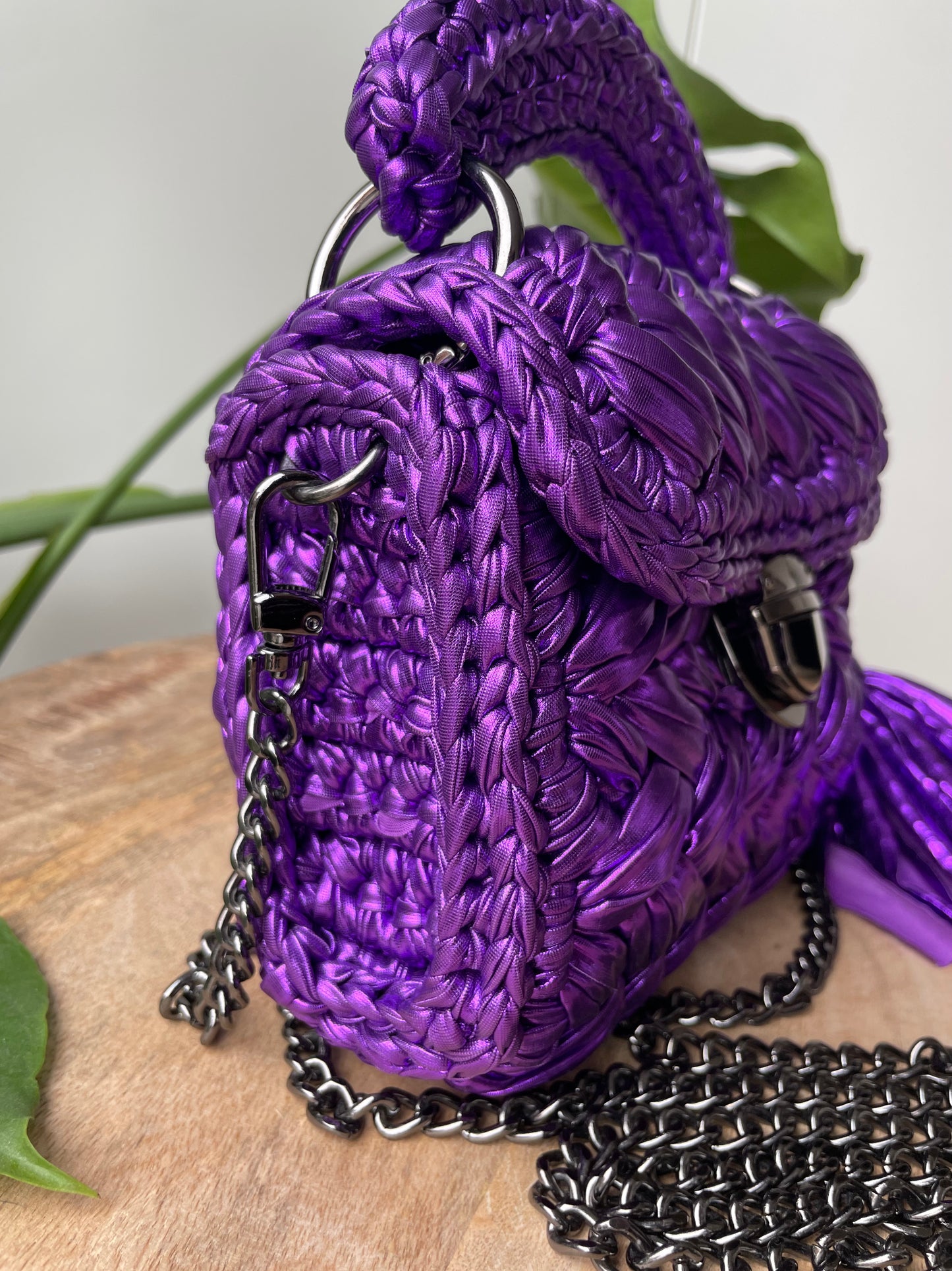 Metallic bag Rio
