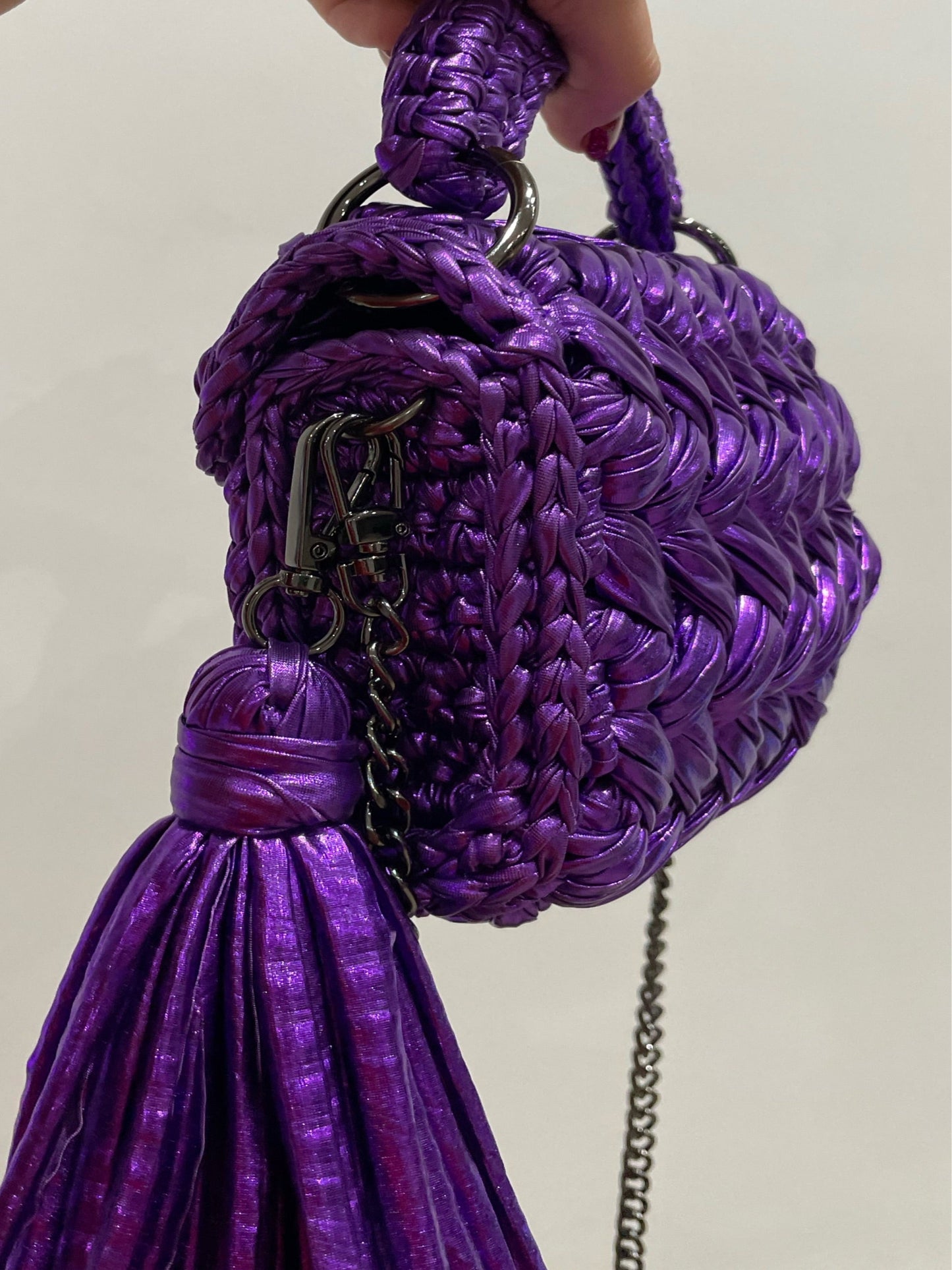 Metallic bag Rio