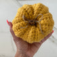 Cute crocheted pumpkins