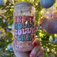Glitter Snowglobe tumblers - Glass