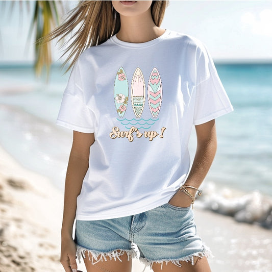 Summer T shirt Surfs Up!
