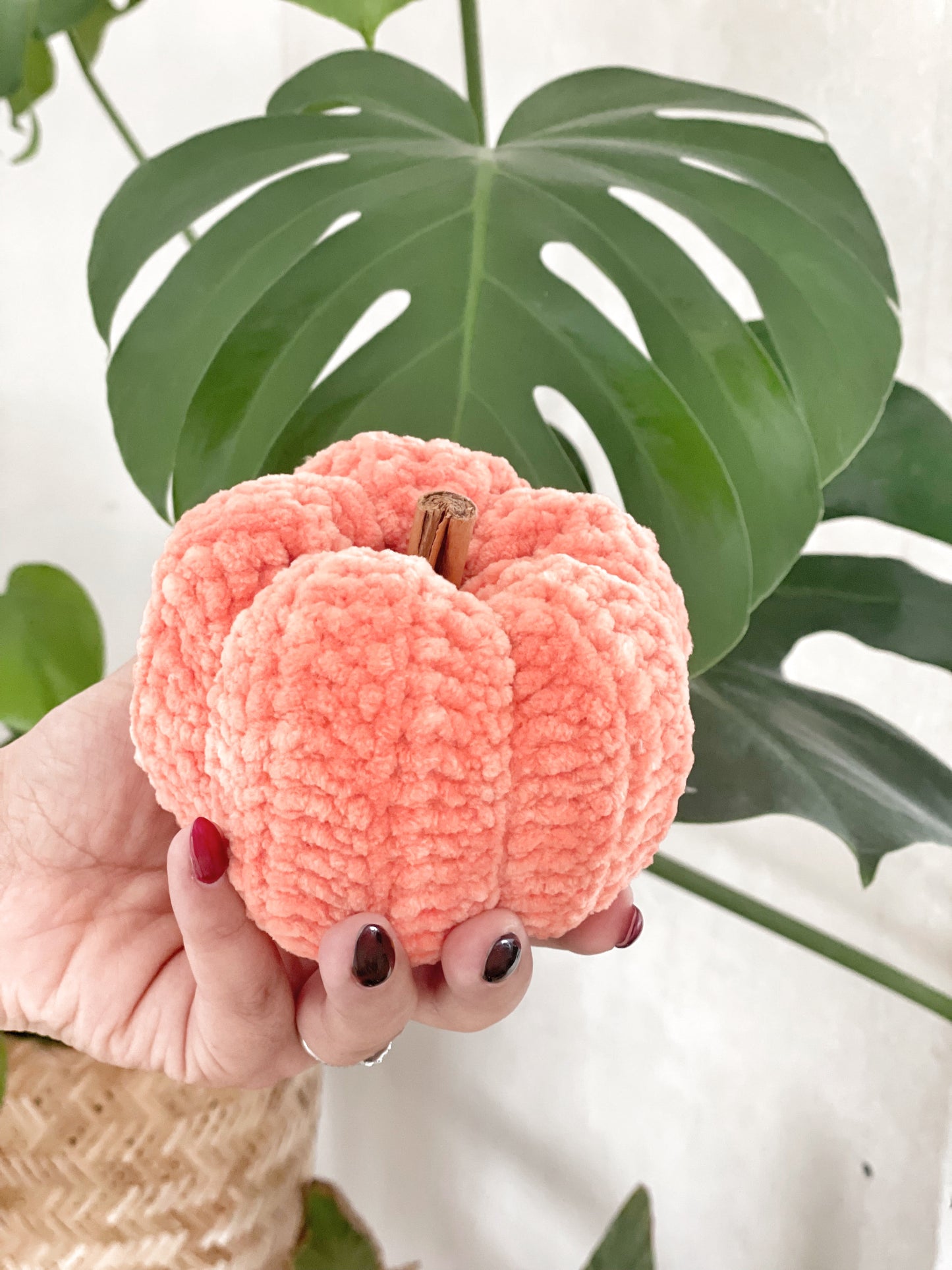 Cute crocheted pumpkins