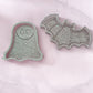 Spooky Resin Trinket Holders - Glitter Ghost & Bat