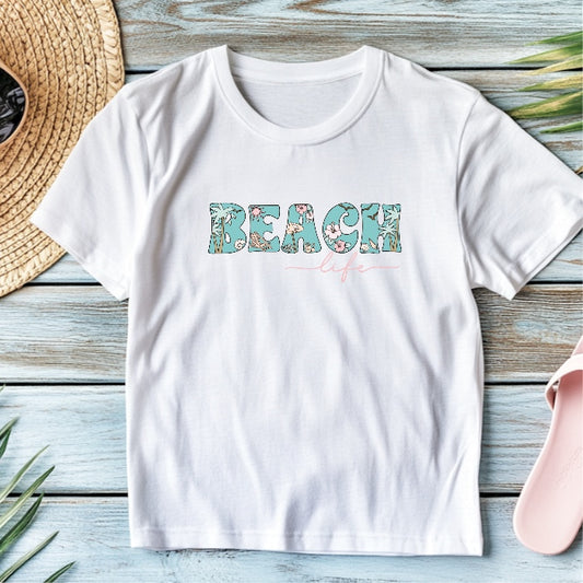 Summer T shirt Beach Life
