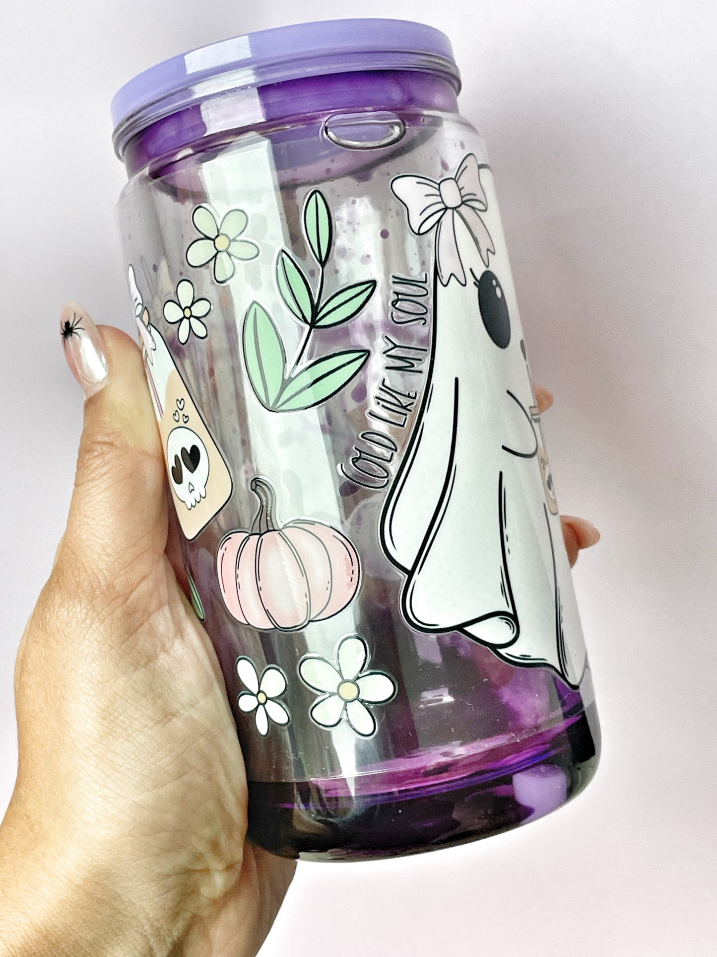 Ghouls Lava & Glitter Snowglobe Tumblers