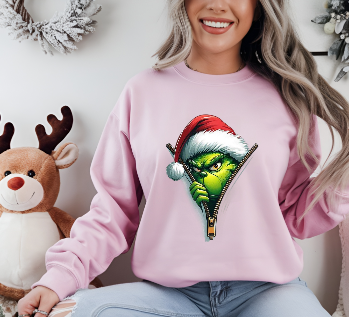 Cheeky Grinch sweater