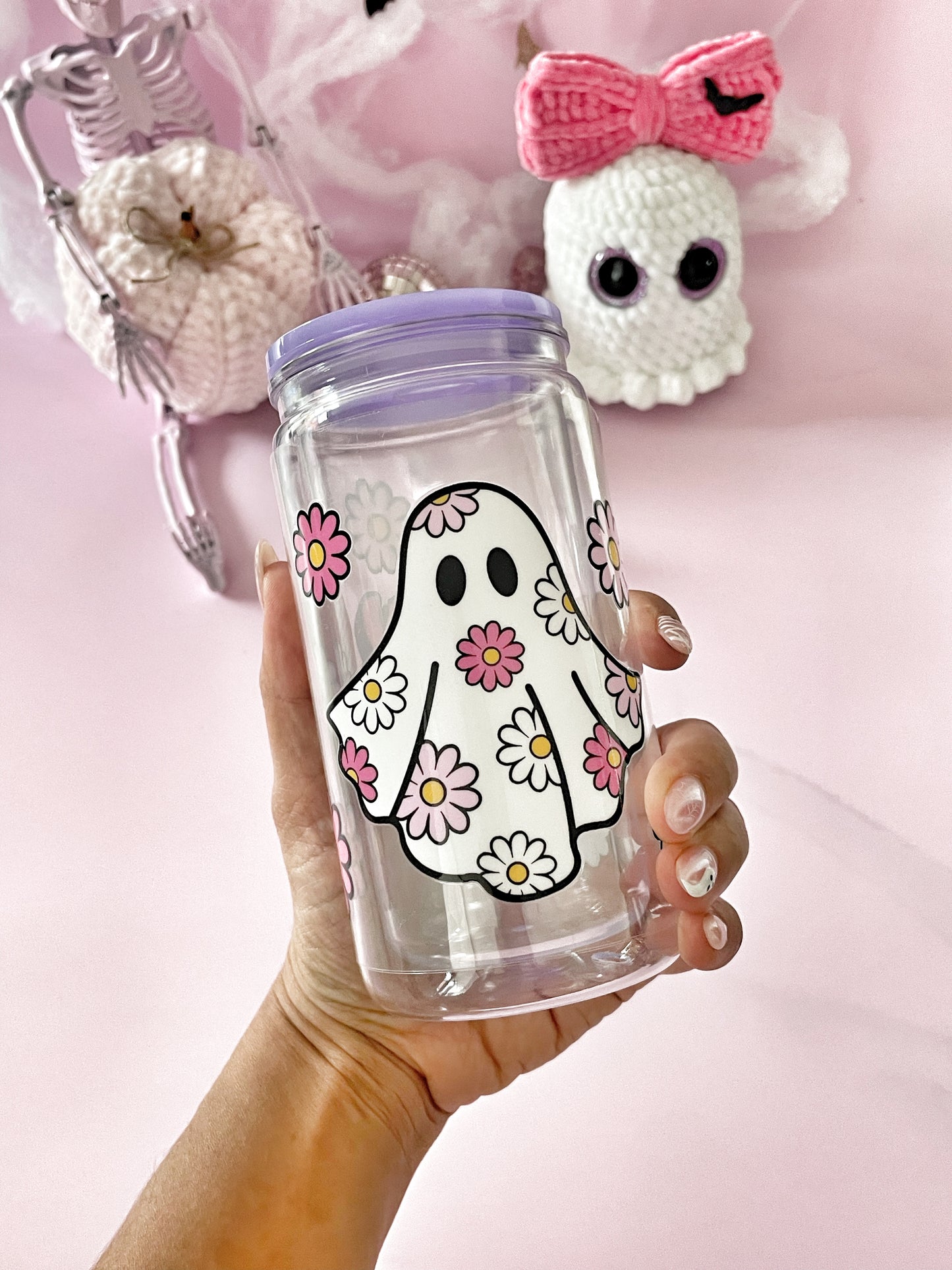 Ghouls Lava & Glitter Snowglobe Tumblers