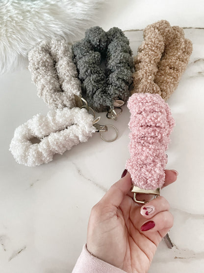 Scrunchie keychain Teddy collection