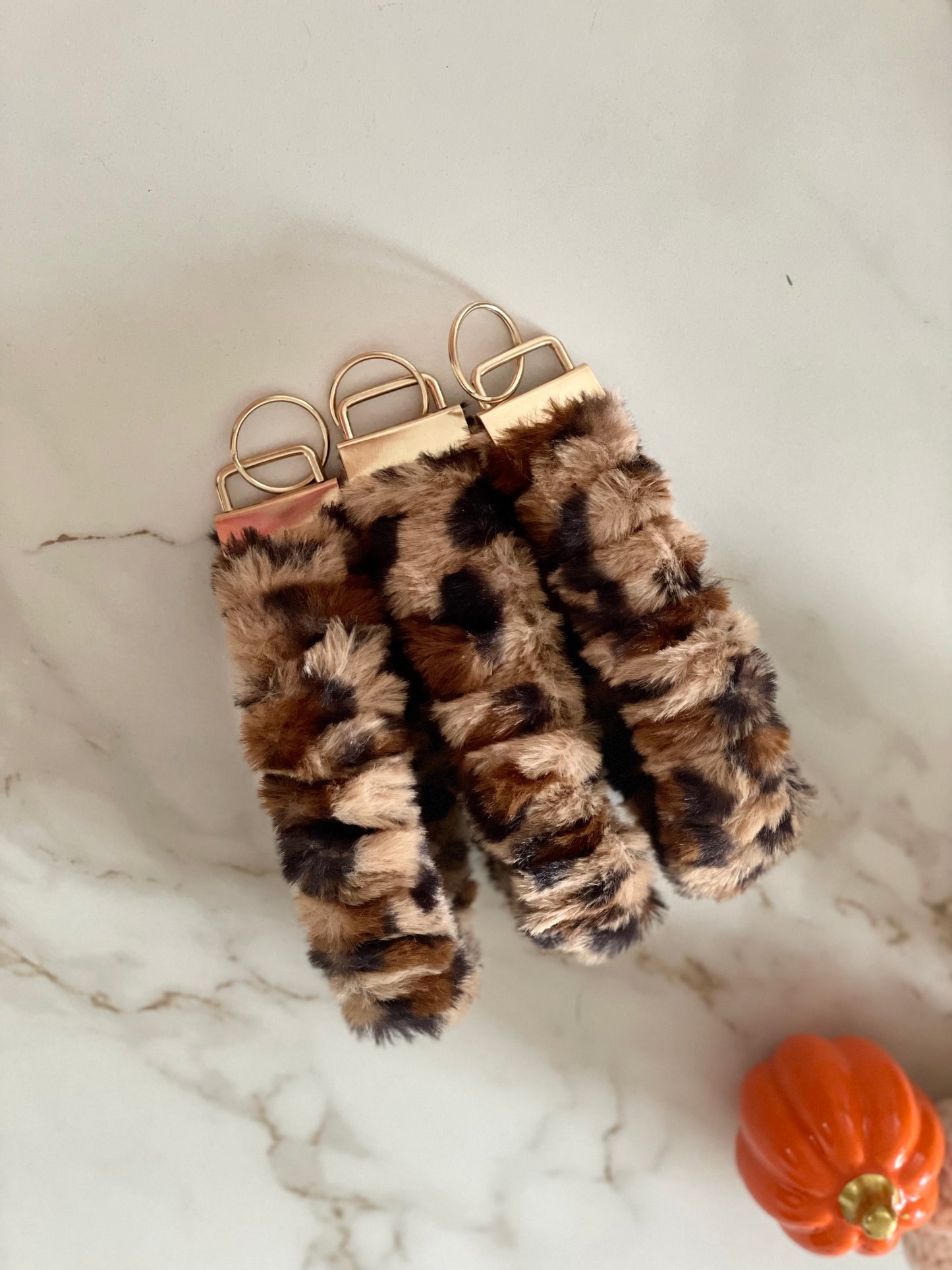 Scrunchie keychain Teddy collection