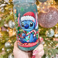 Glitter Snowglobe tumblers - Plastic
