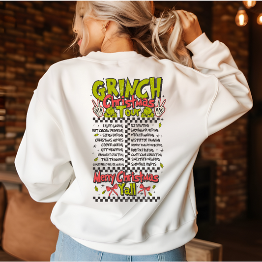 Grinchmas tour sweater