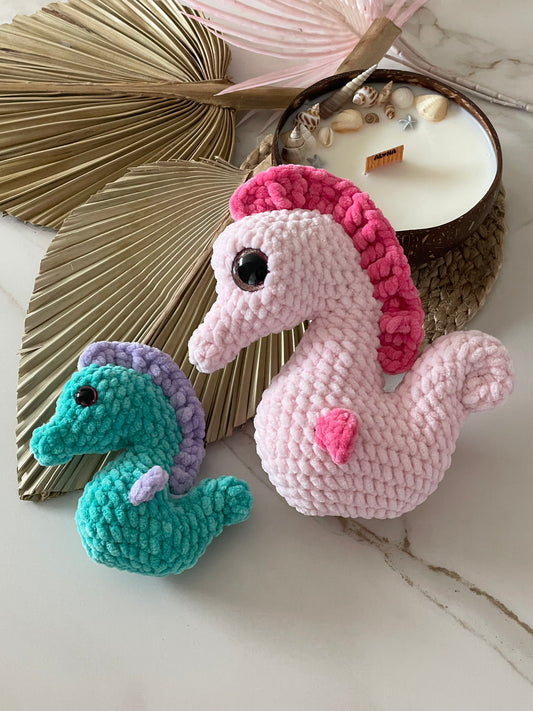 Seahorse plushie