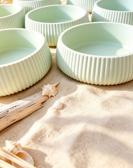 Tropical Island Decor Bowl