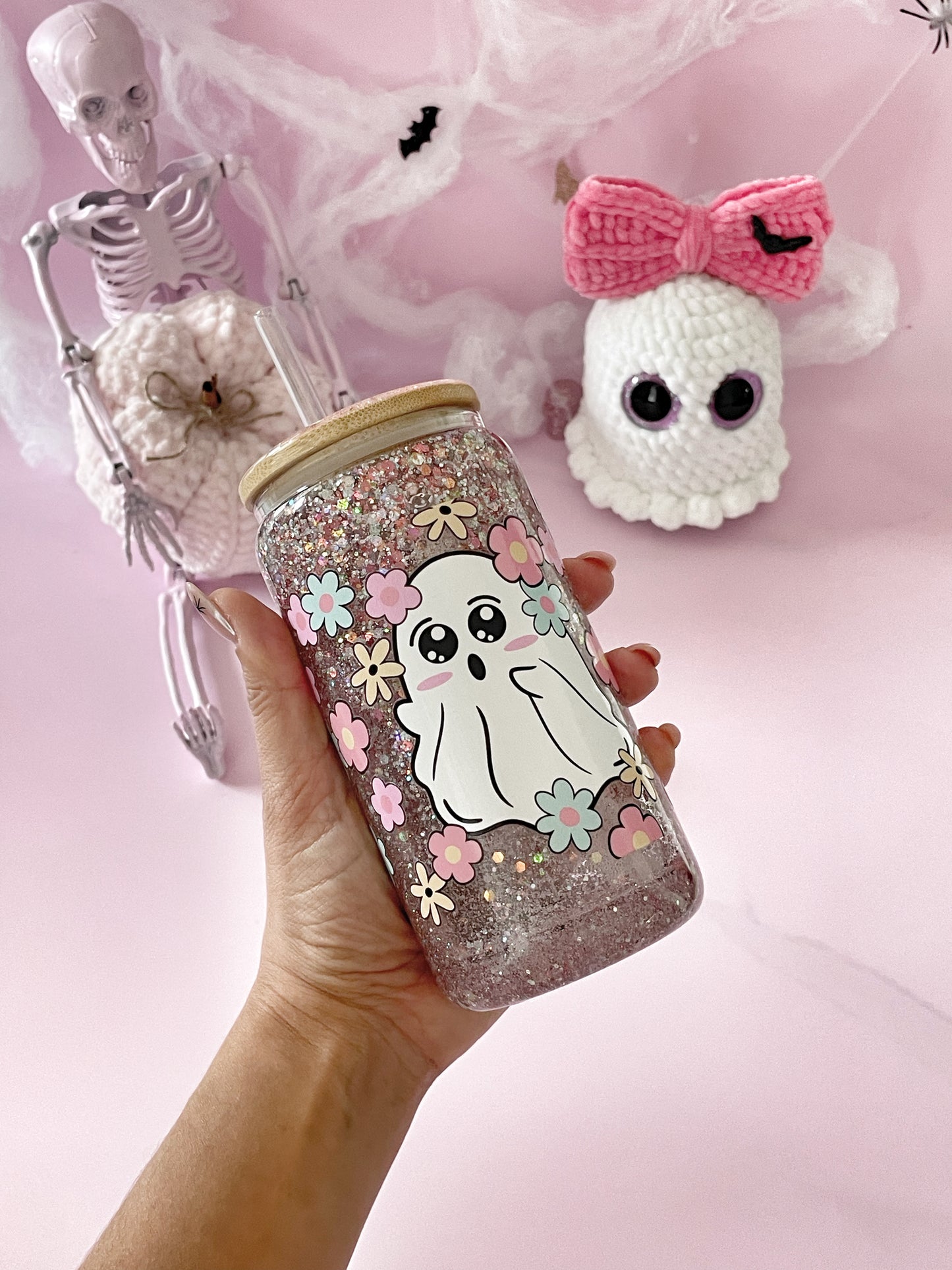 Ghouls Lava & Glitter Snowglobe Tumblers