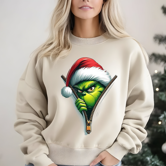 Cheeky Grinch sweater