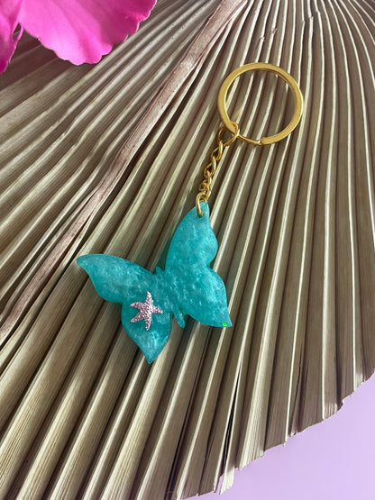 Butterfly keychain