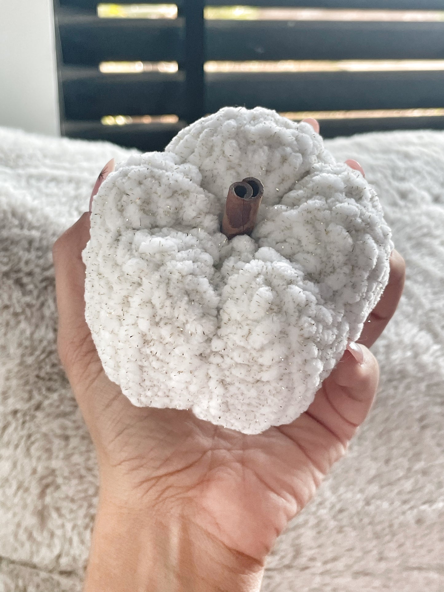 Cute crocheted pumpkins