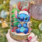Glitter Snowglobe tumblers - Plastic