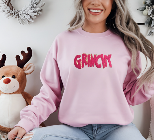 Grinchy Sweater (Pink)