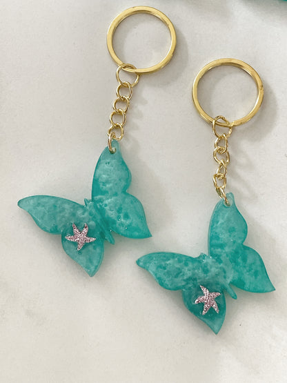 Butterfly keychain
