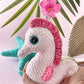 Seahorse plushie