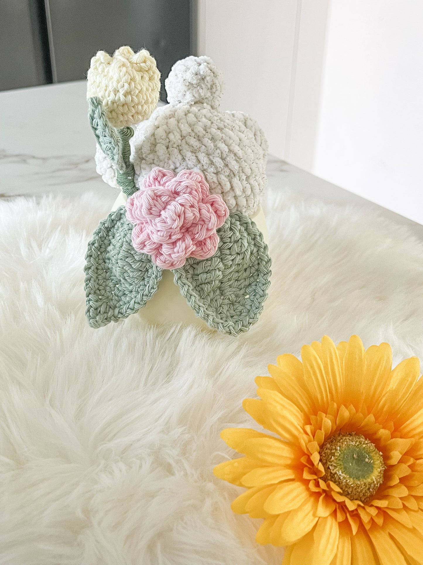 Peekaboo Bunny Pot – Spring Edition -limited handmade pieces