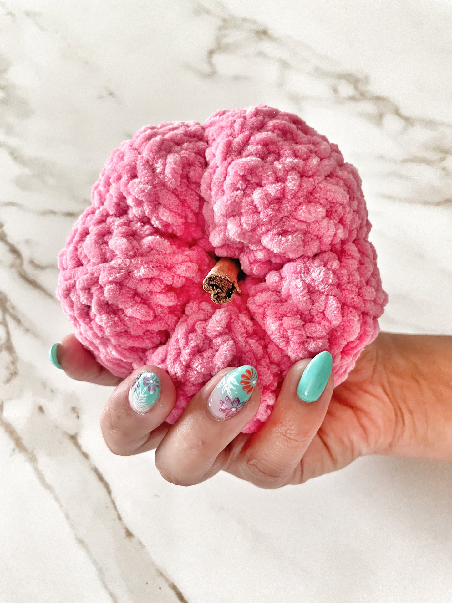 Cute crocheted pumpkins