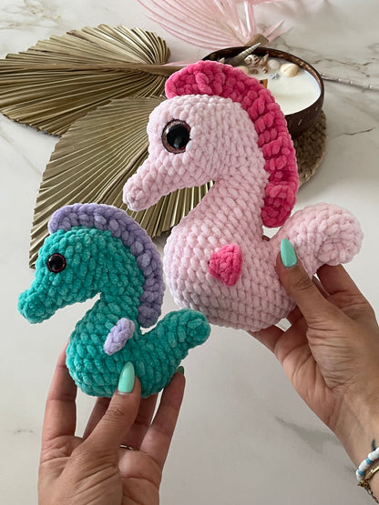 Seahorse plushie
