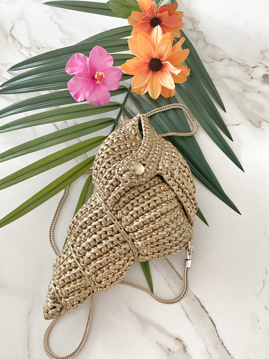 Seashell Luxe Bag