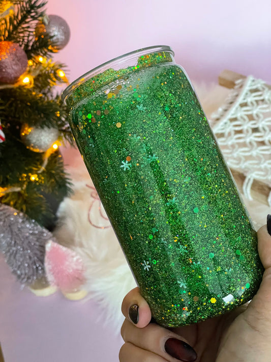 Custom Glitter Tumbler