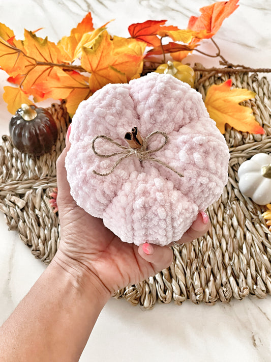 Cute crocheted pumpkins