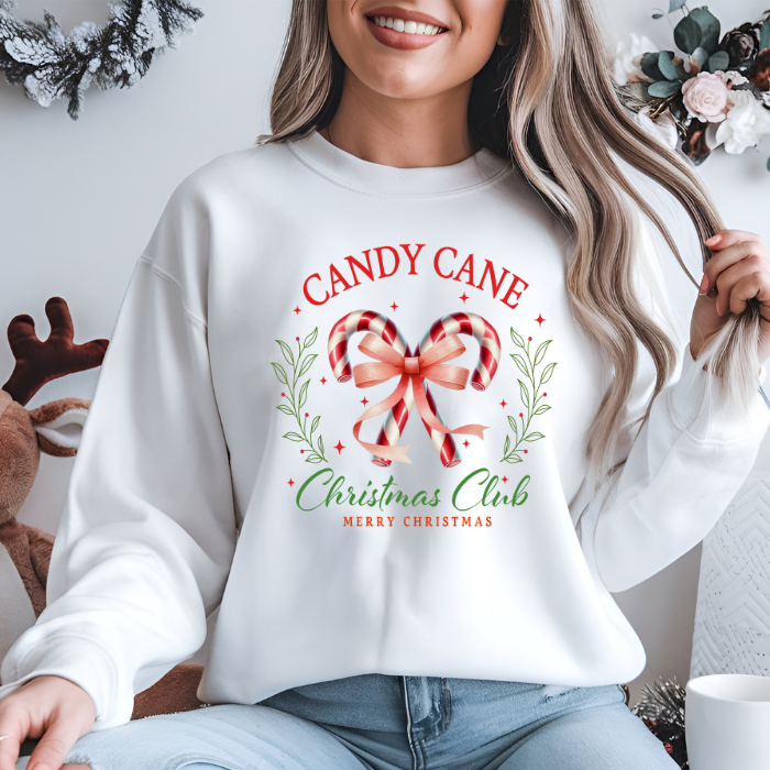 Candy Cane Christmas Club Sweater – Limited Edition | La Maison Neubauer