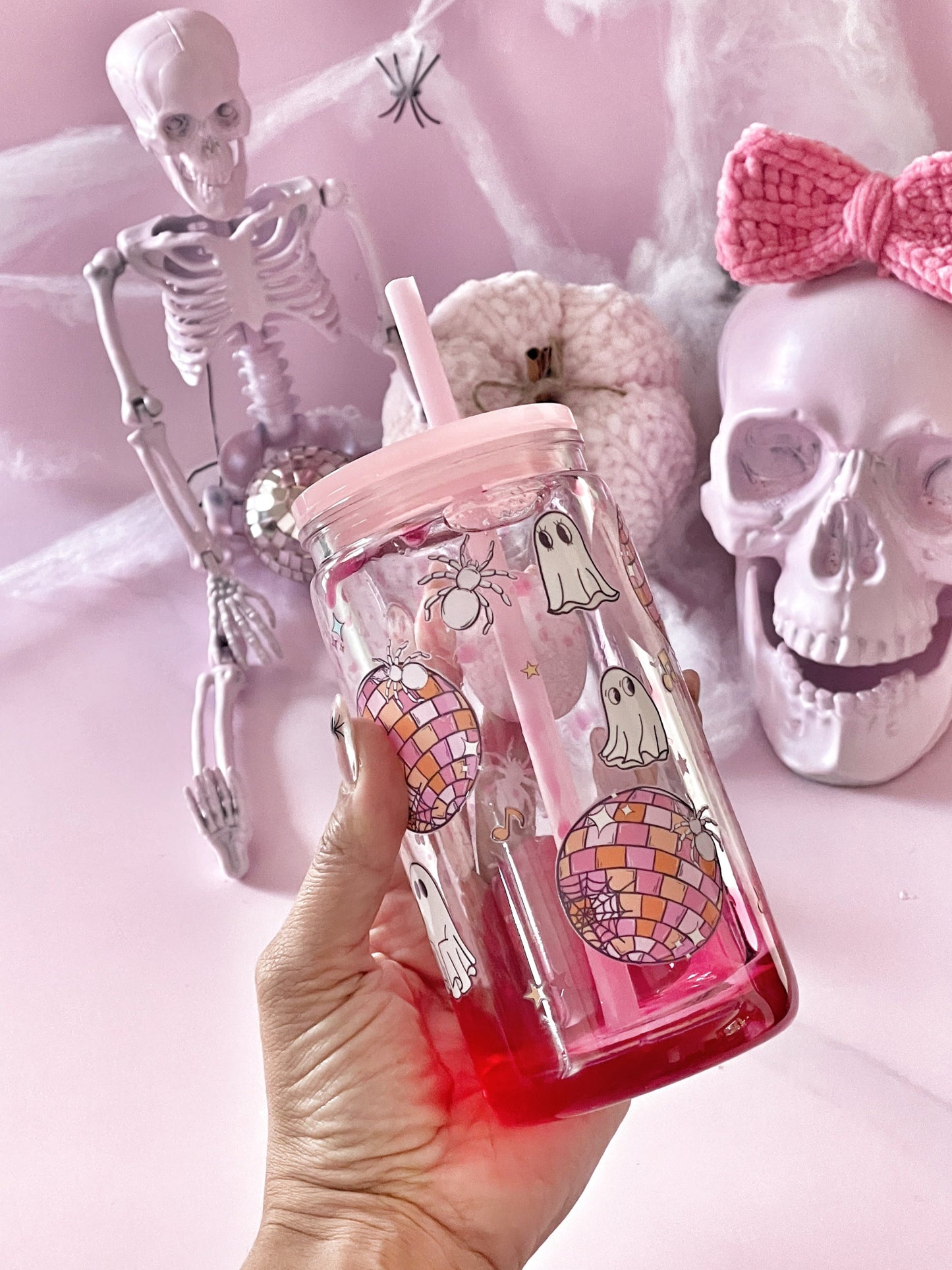 Ghouls Lava & Glitter Snowglobe Tumblers