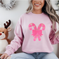 Pink candy cane Sweater