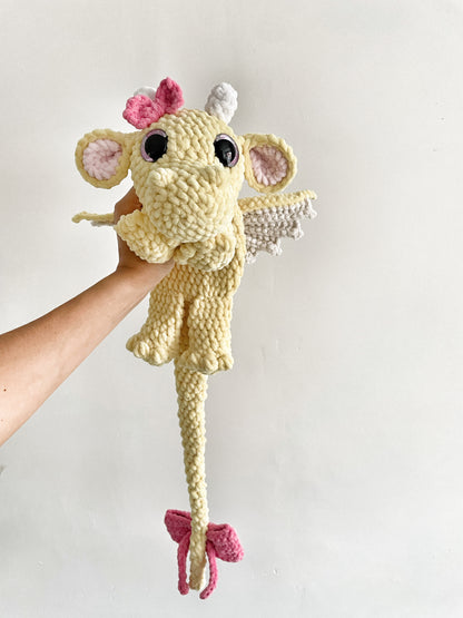 Cute dragon snuggler