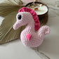 Seahorse plushie