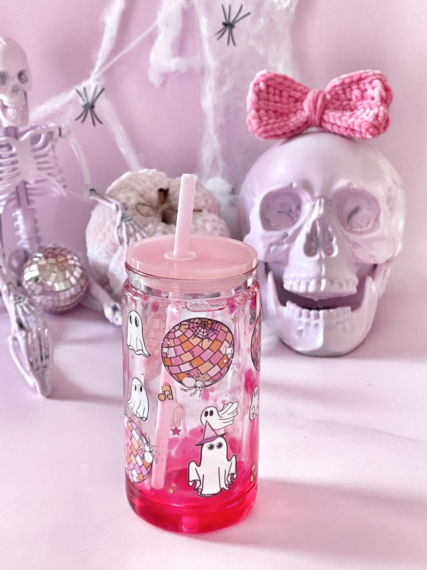 Ghouls Lava & Glitter Snowglobe Tumblers