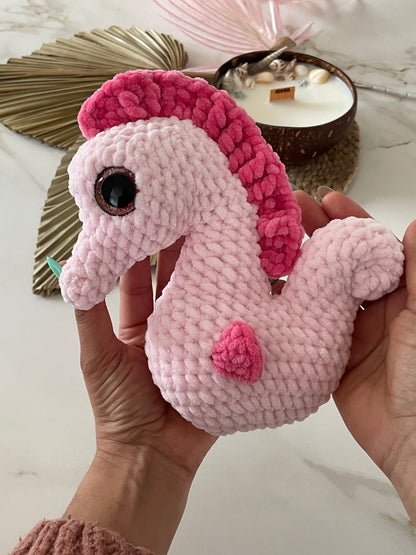 Seahorse plushie