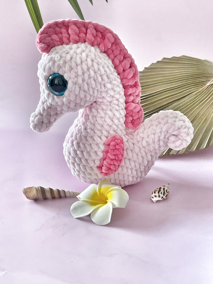 Seahorse plushie