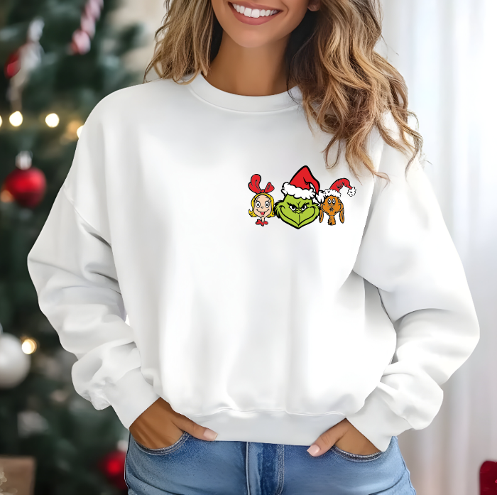 Grinch squad sweater