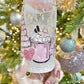 Glitter Snowglobe tumblers - Plastic