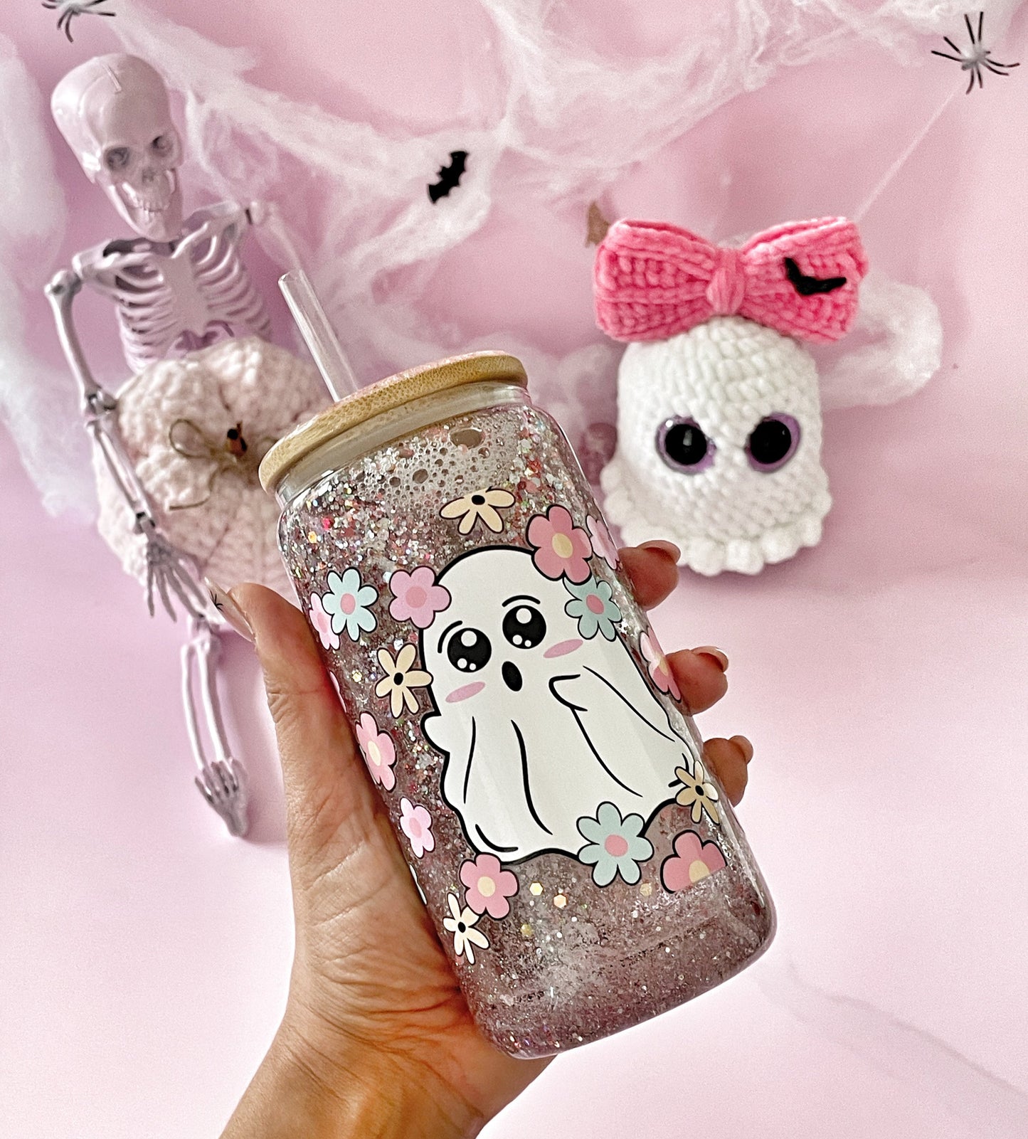 Ghouls Lava & Glitter Snowglobe Tumblers