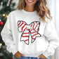 Candy Cane Bow Christmas Sweater – Limited Edition | La Maison Neubauer